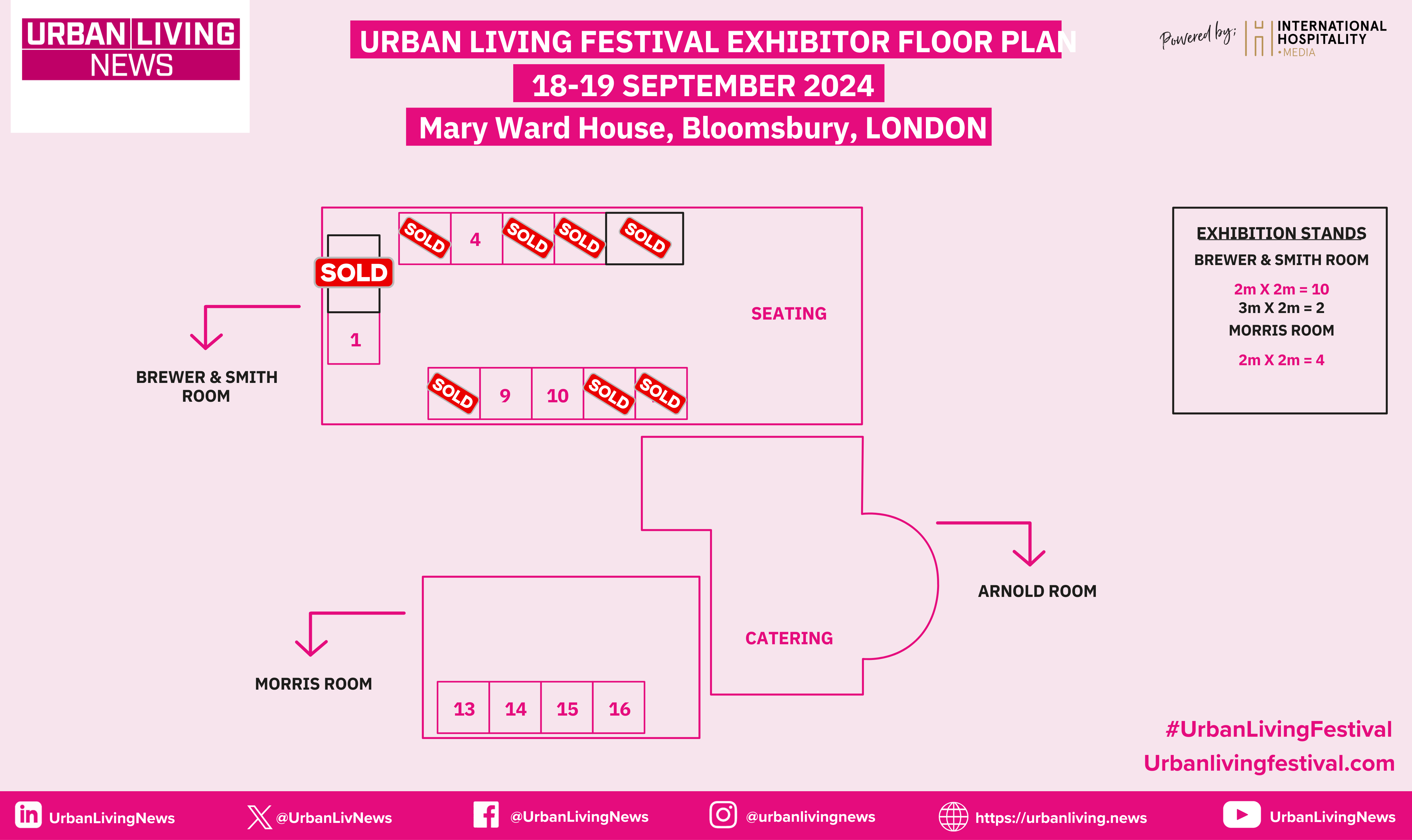 Urban Living Festival Floor Plan 2024